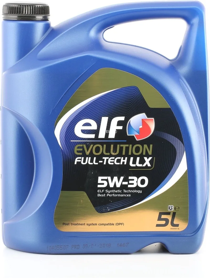 Motorolie Elf Evolution Full Tech LLX 5W30 5L fra Elf – produktbillede