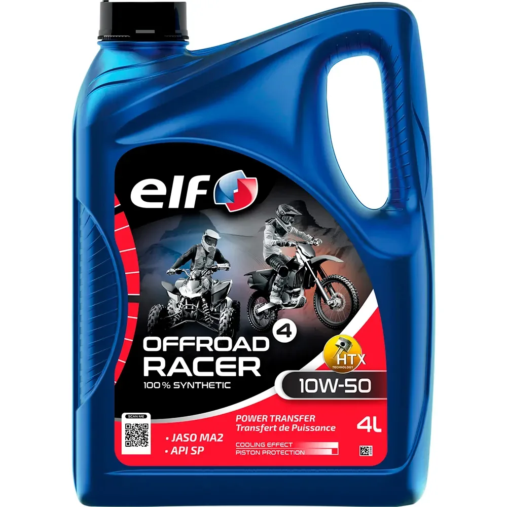 Huile Moteur Off Road 4 Racer 10w-50 Syn 4l de Elf – photo produit