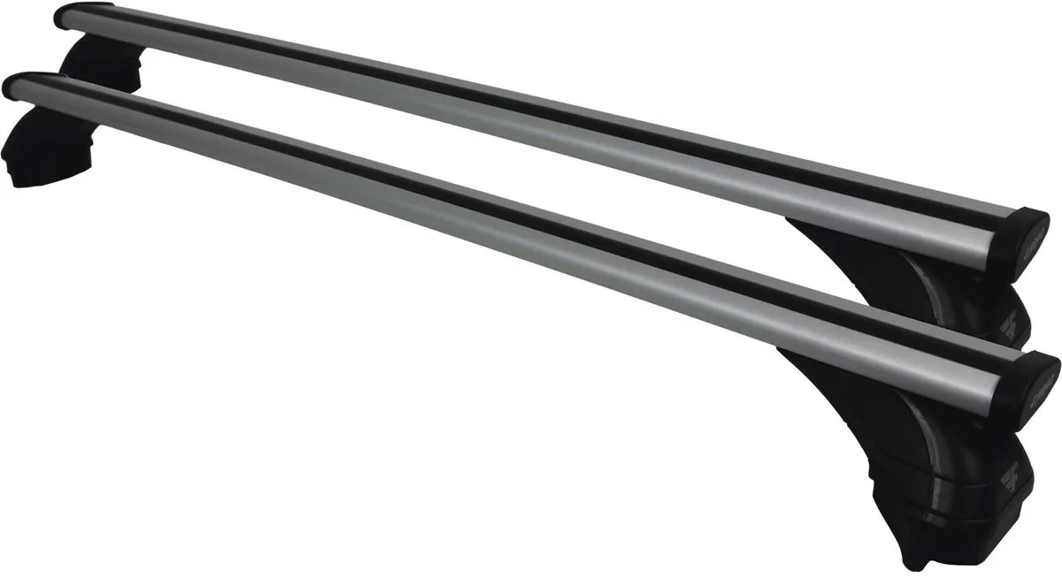 Dakdragers geschikt voor de Mercedes C -klasse Coupe (C205) vanaf 2016 met fixpoints - Aluminium - Hoog laadvermogen 100kg - Wingbar - Merk Farad by Farad in Grey – product photo