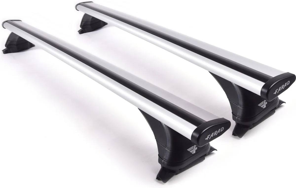 Dakdragers geschikt voor de Renault Scenic E-tech vanaf 2024 - Aluminium - Hoog laadvermogen 100kg - Wingbar - Merk Farad de Farad en Argent – photo produit