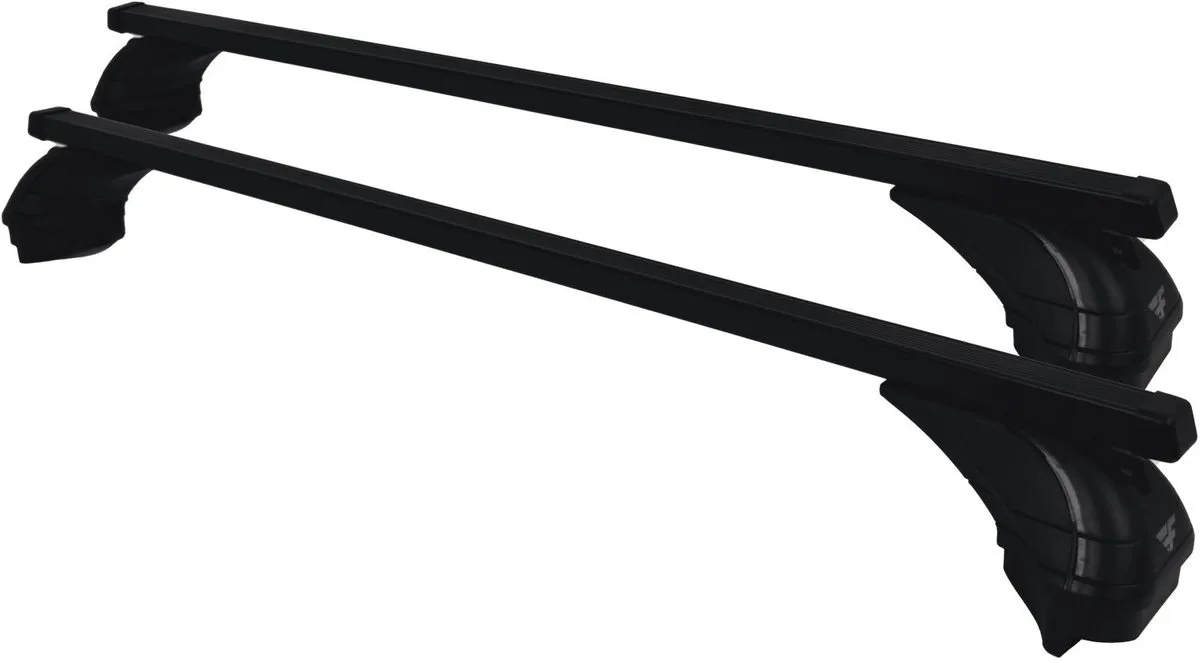 Dakdragers geschikt voor Honda CR-V vanaf 2023 met fixpoints - Staal Smal - 75kg laadvermogen - Merk Farad de Farad en Noir – photo produit