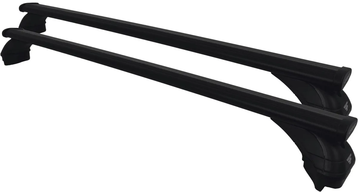 Dakdragers geschikt voor Honda CR-V vanaf 2023 met fixpoints - Aluminium - Hoog laadvermogen 100kg - Wingbar - Merk Farad de Farad en Noir – photo produit