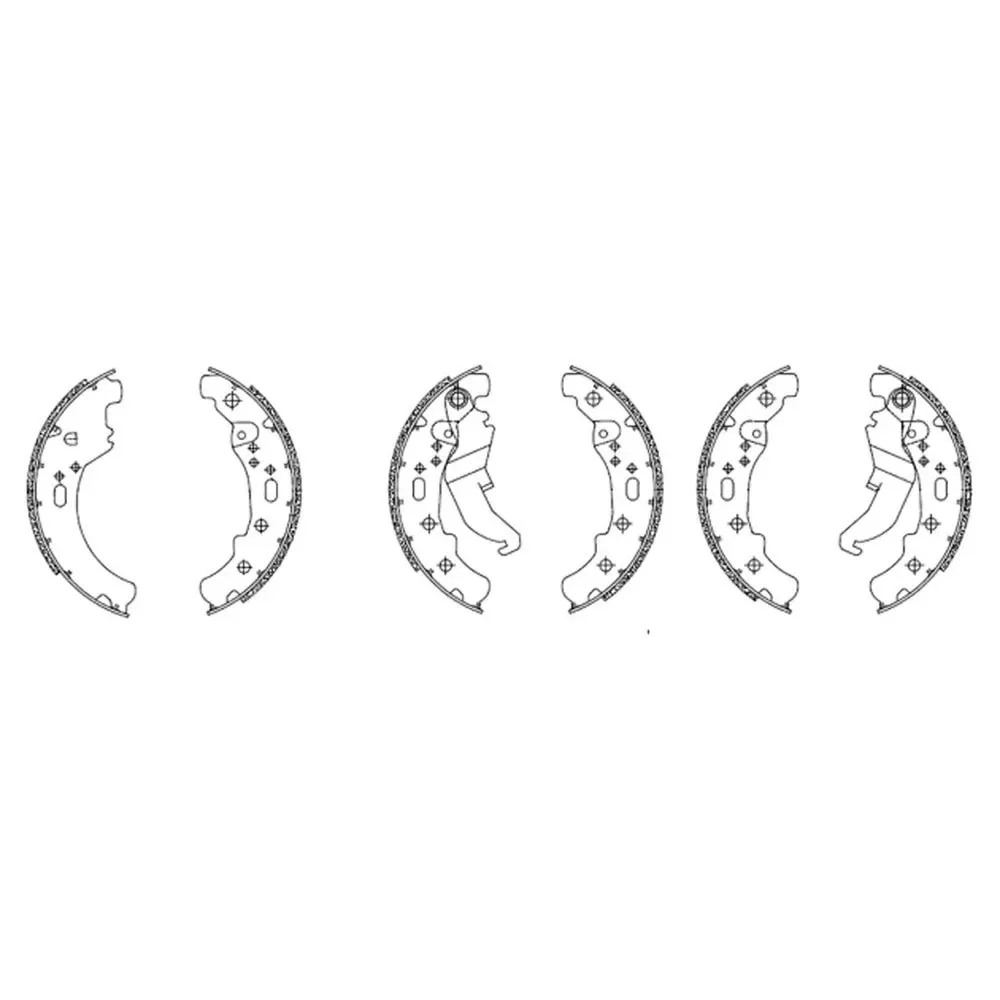 Plaquettes De Frein Eco Fsb872ef de Ferodo – photo produit