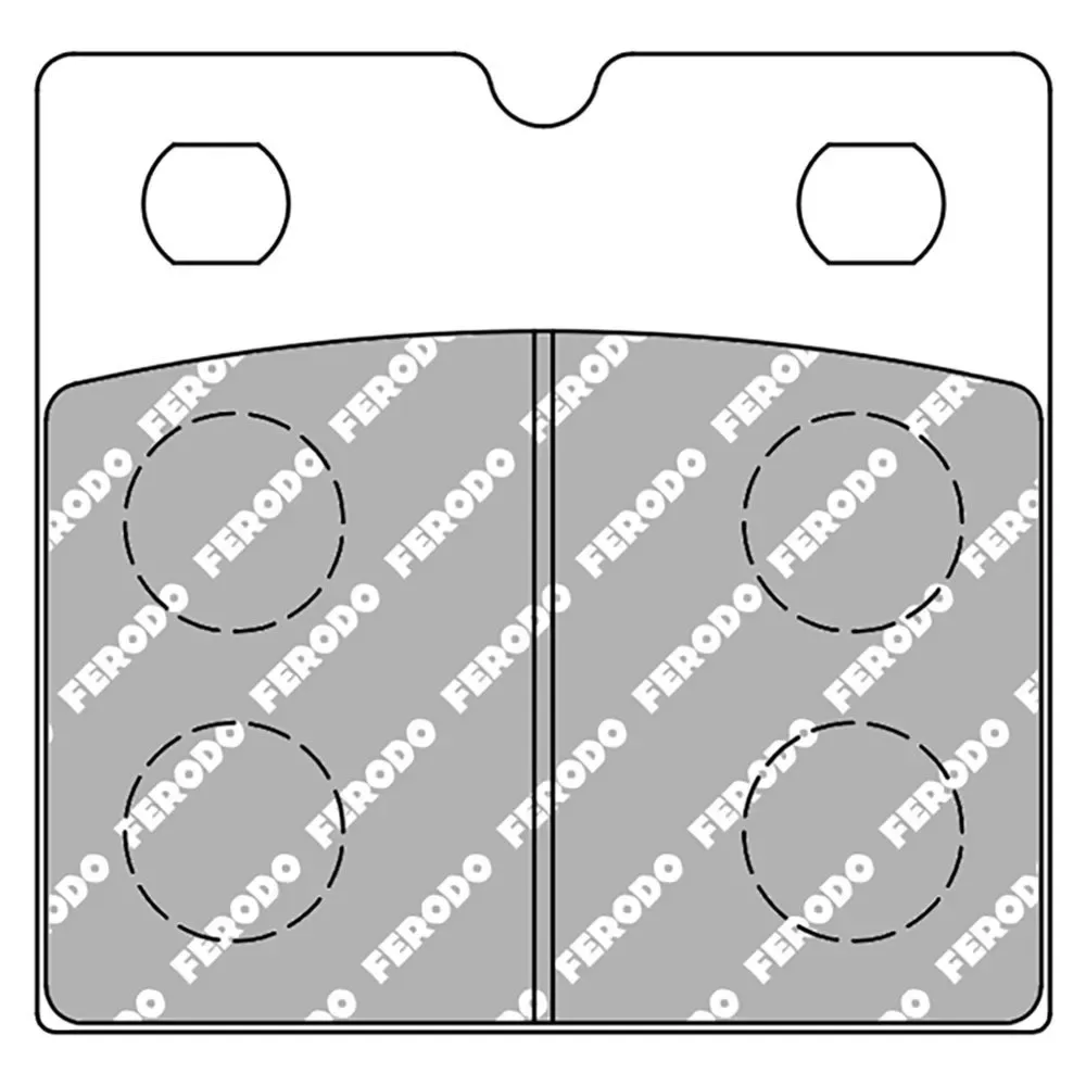 Plaquettes De Frein Organiques Fdb108ef de Ferodo – photo produit