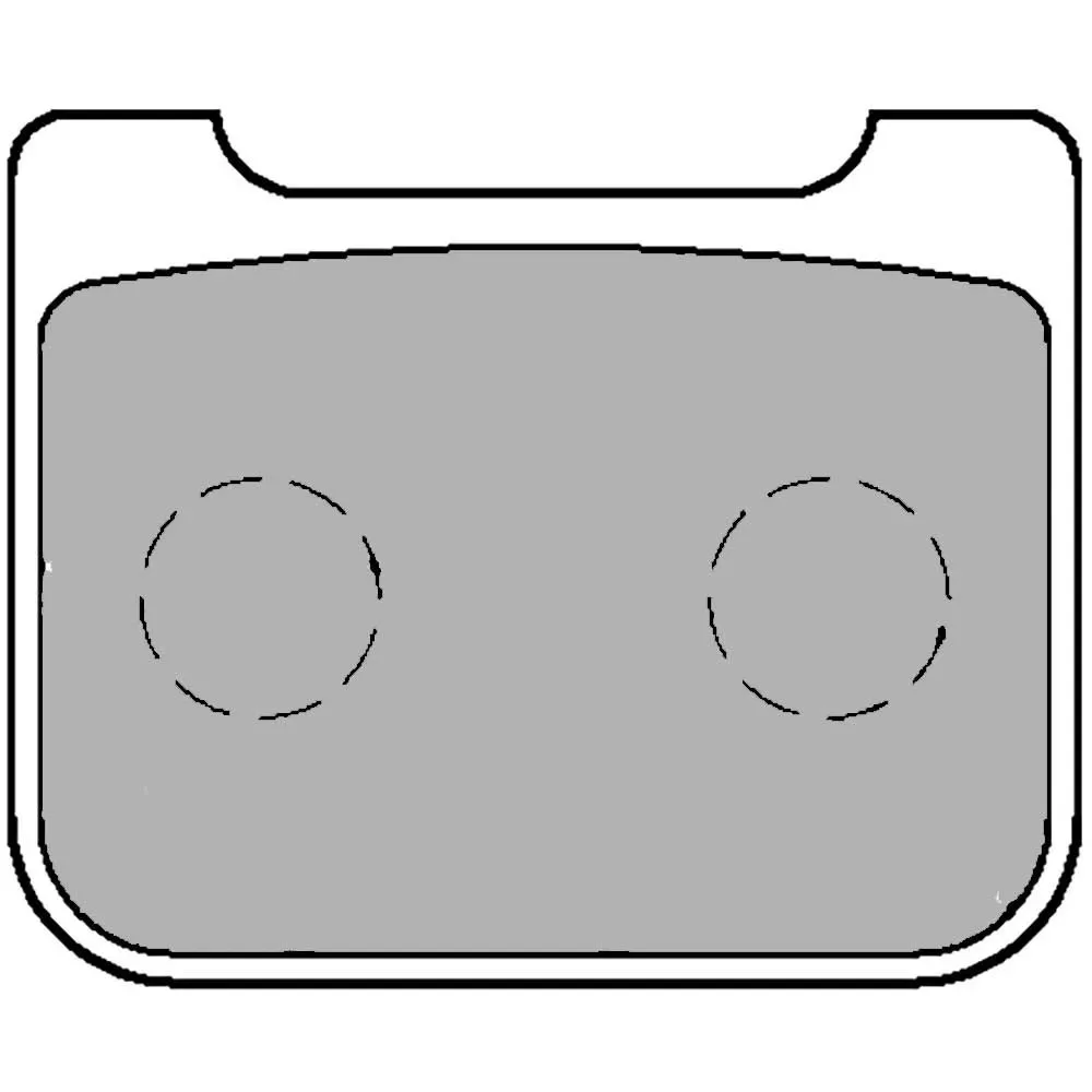 Fdb2171p Platinum Road Semi-gesinterte Bremsbeläge von Ferodo – Produktfoto