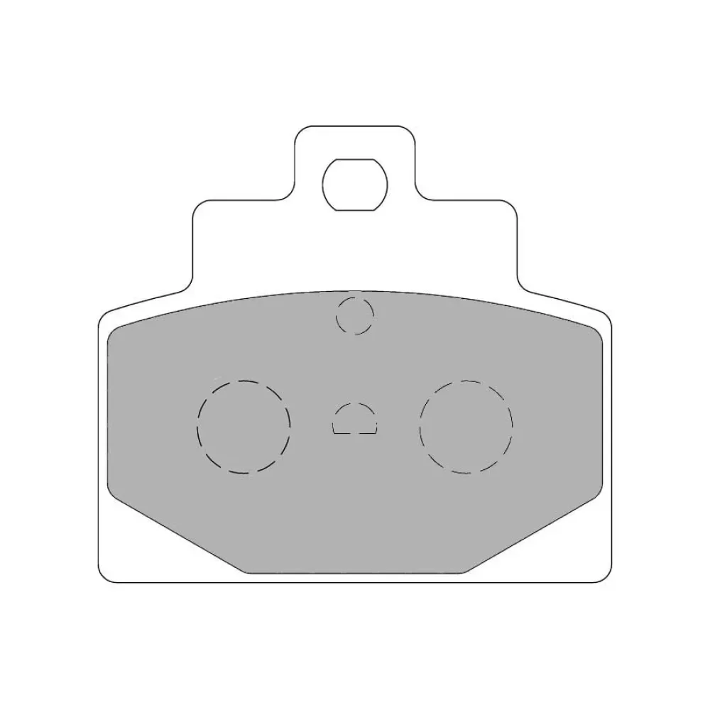 Fdb2277ag Argento Semi-gesinterte Bremsbeläge von Ferodo – Produktfoto