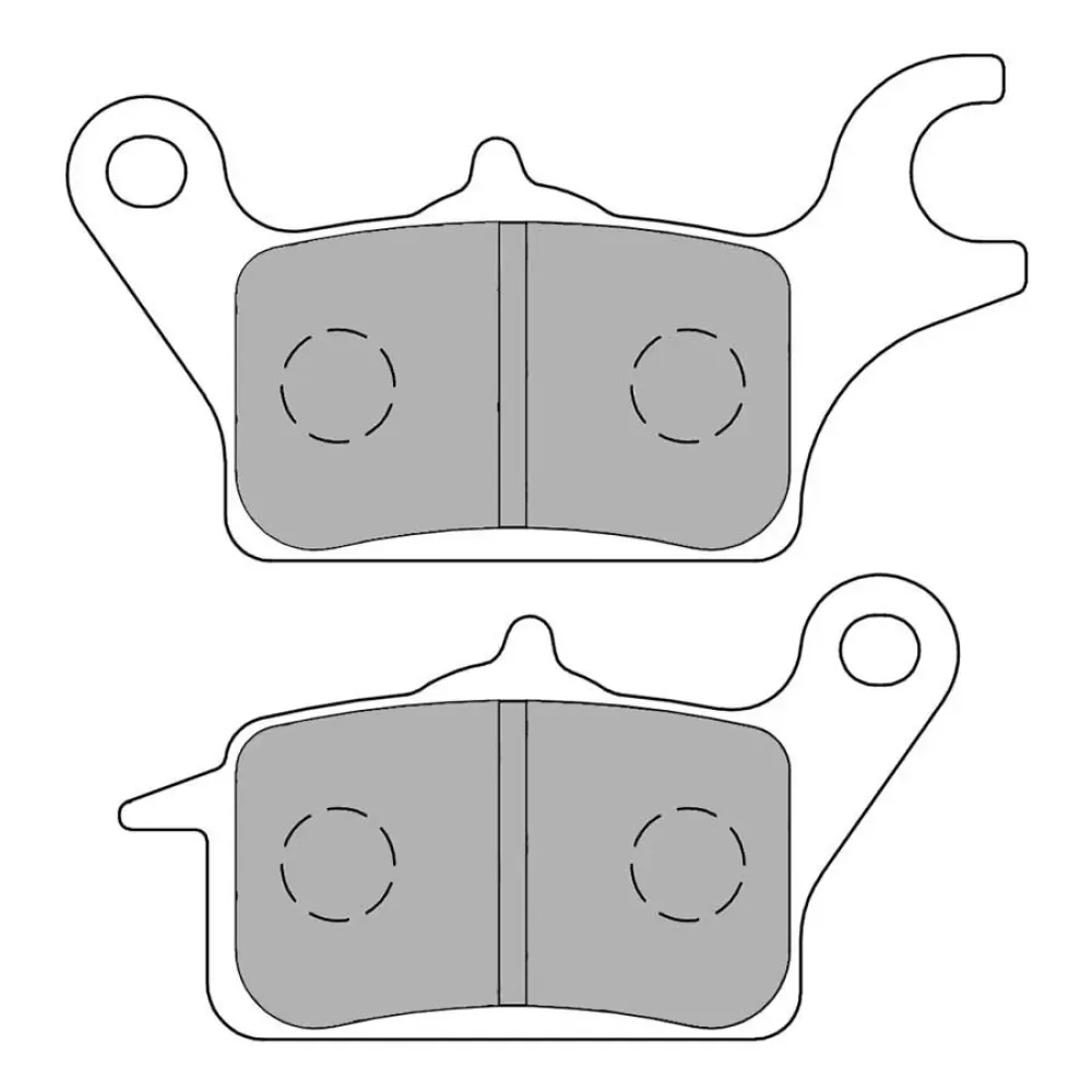 Fdb2296ef Eco Semi-gesinterte Bremsbeläge von Ferodo – Produktfoto