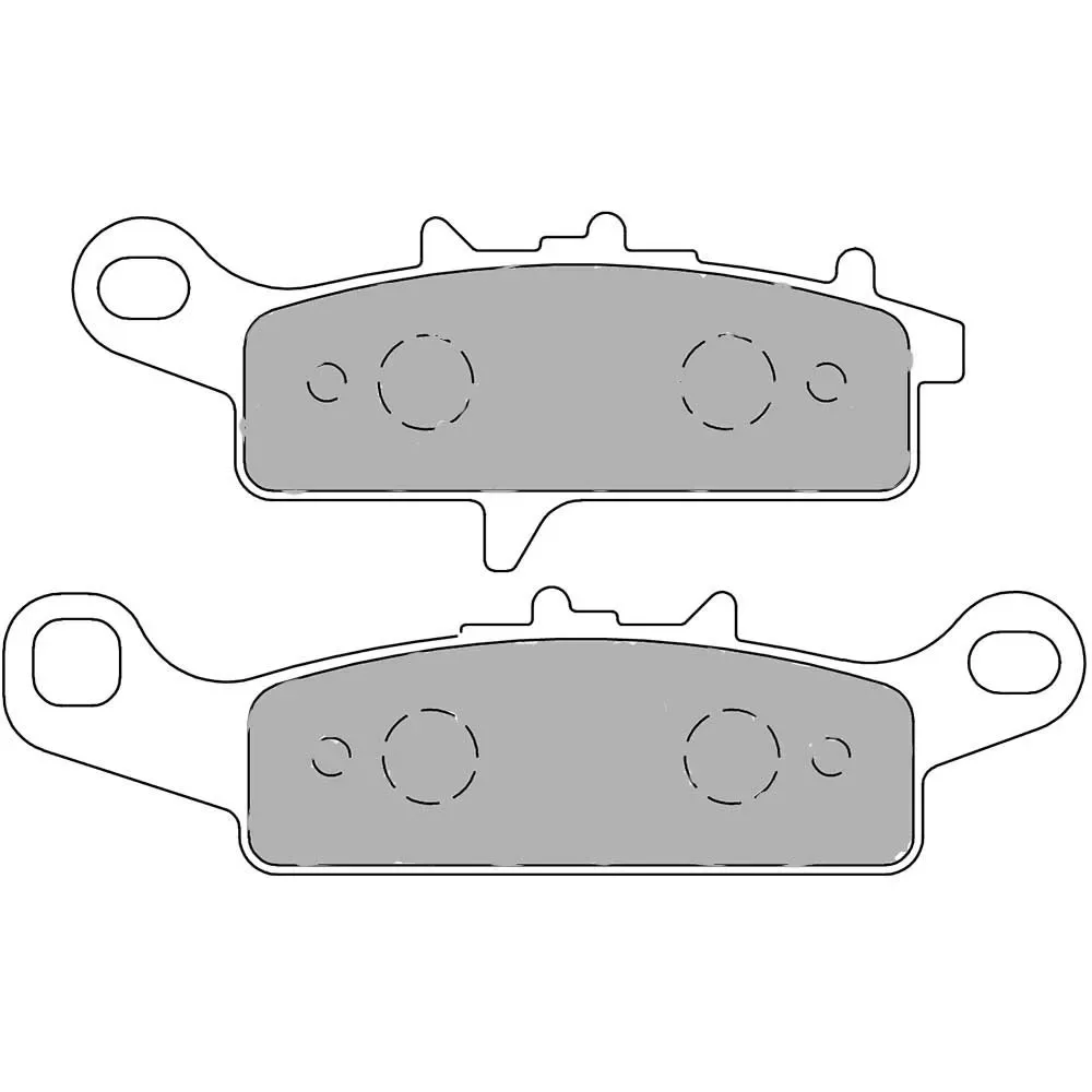 Fdb2310ef Eco Semi-gesinterte Bremsbeläge von Ferodo – Produktfoto