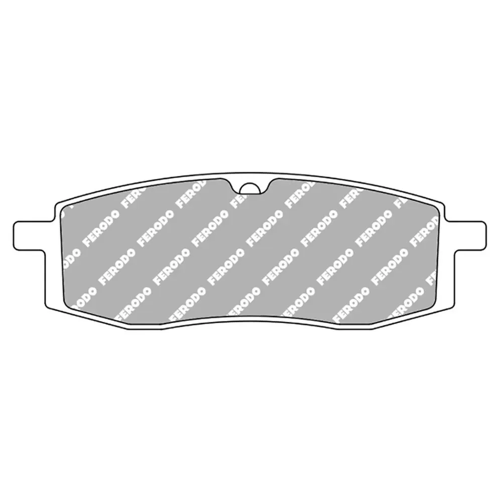 Fdb411p Platinum Road Semi-gesinterte Bremsbeläge von Ferodo – Produktfoto