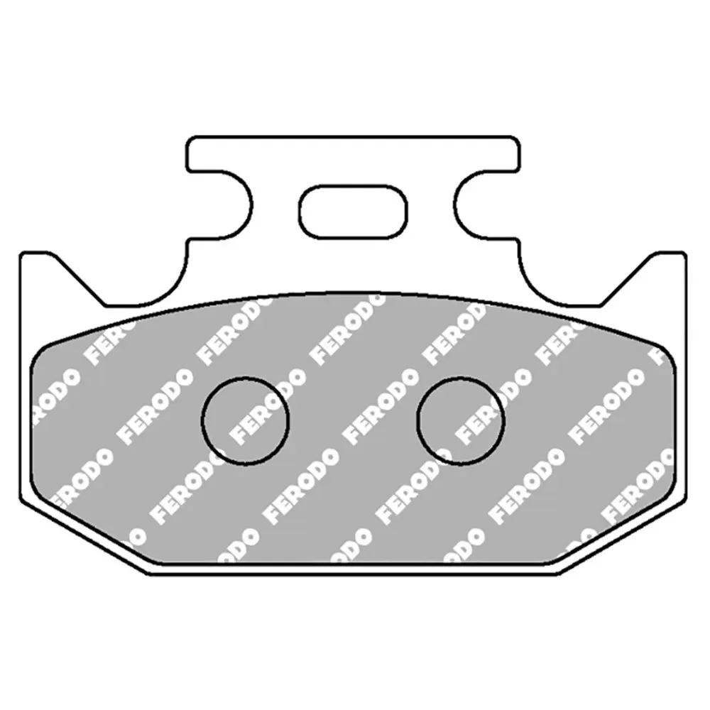 Fdb659ef Eco Semi-gesinterte Bremsbeläge von Ferodo – Produktfoto