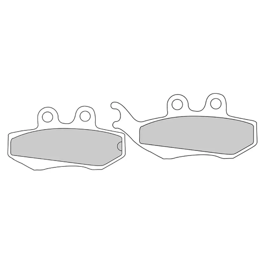 Fdb677p Platinum Road Semi-gesinterte Bremsbeläge von Ferodo – Produktfoto