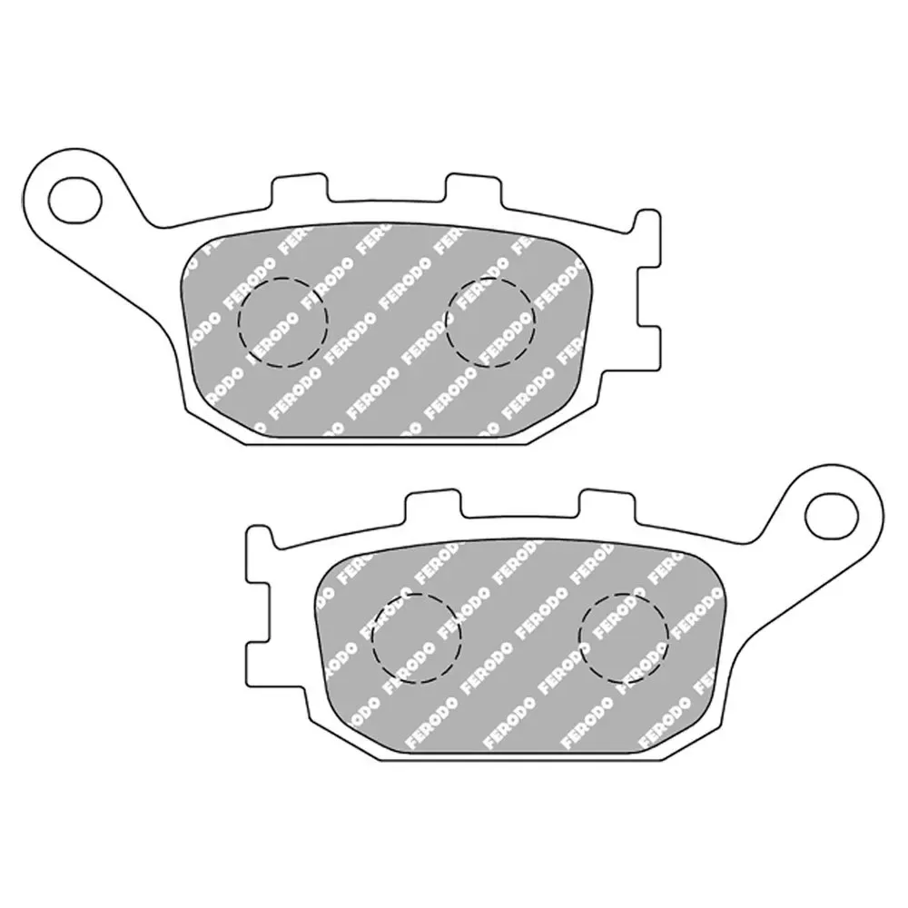 Fdb754ef Eco Semi-gesinterte Bremsbeläge von Ferodo – Produktfoto