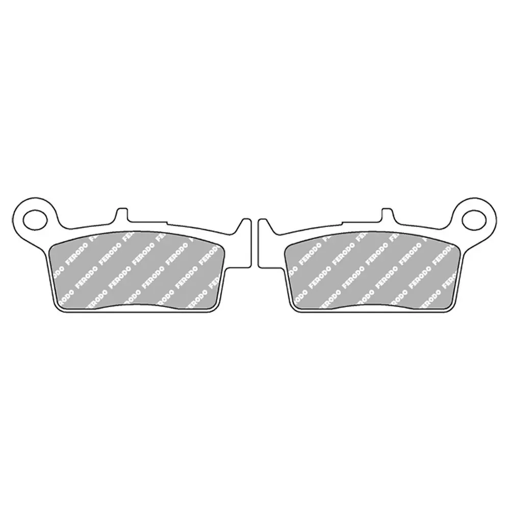 Fdb783ag Argento Semi-gesinterte Bremsbeläge von Ferodo – Produktfoto