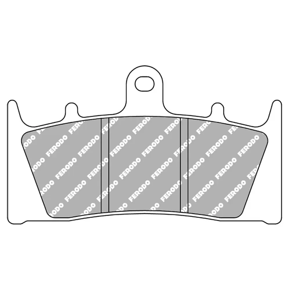 Fdb873p Platinum Road Semi-gesinterte Bremsbeläge von Ferodo – Produktfoto
