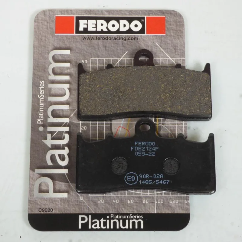 Remblokken Ferodo voor Auto linksvoor / FDB2124P Nieuw van Ferodo in Grijs – productfoto