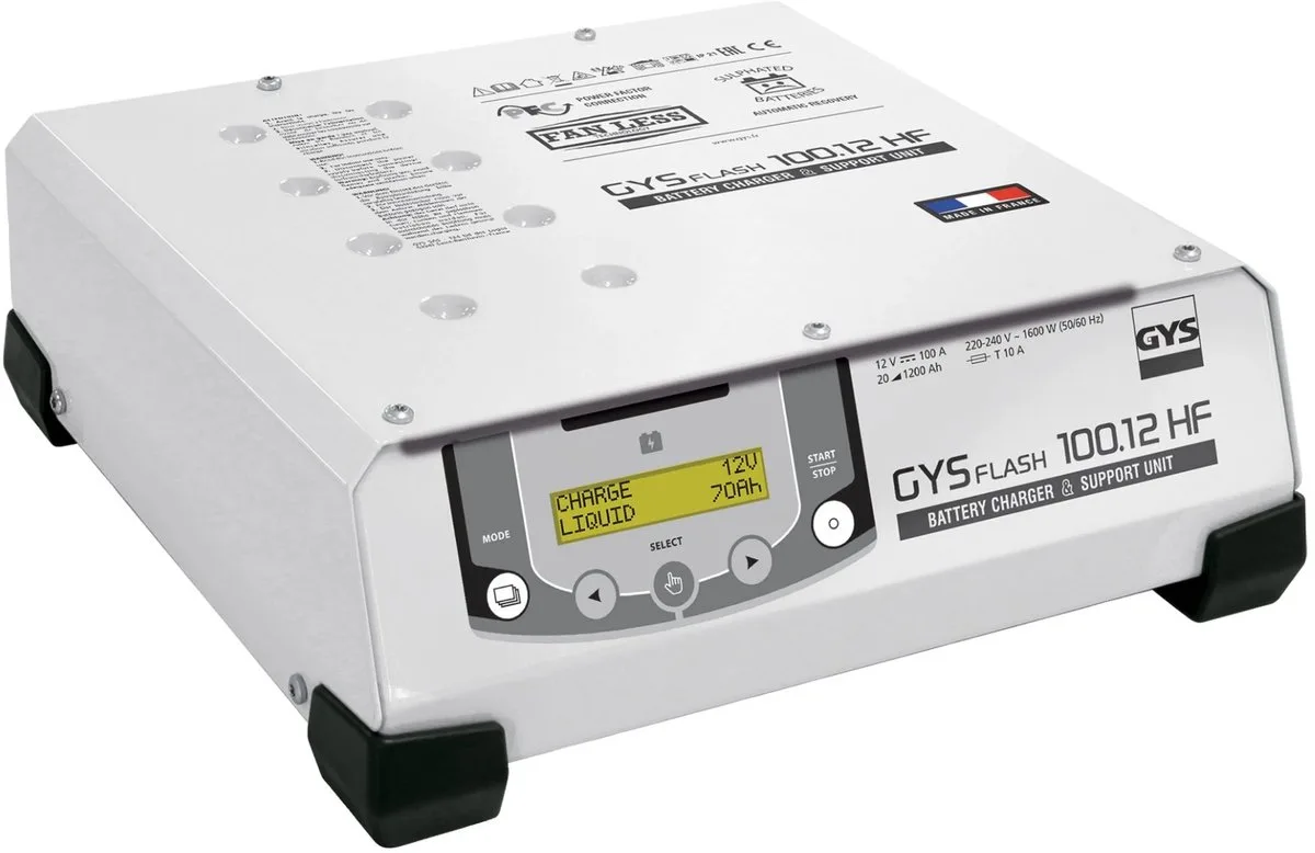 ACCULADER 12V 100A van GYS – productfoto