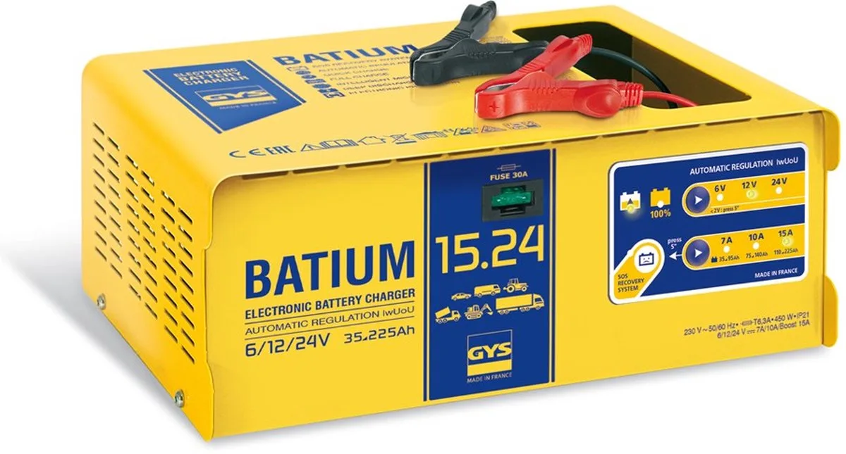 ACCULADER 6-12-24V van GYS – productfoto