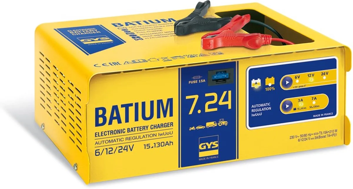 ACCULADER 6/12/24V van GYS – productfoto