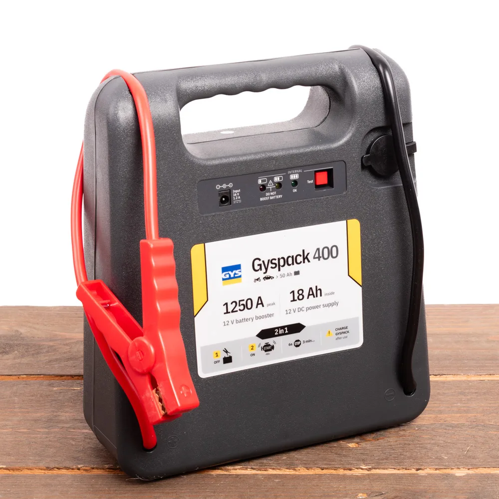 GYSpack 400 - Jumpstarter en 12V voeding van GYS – productfoto