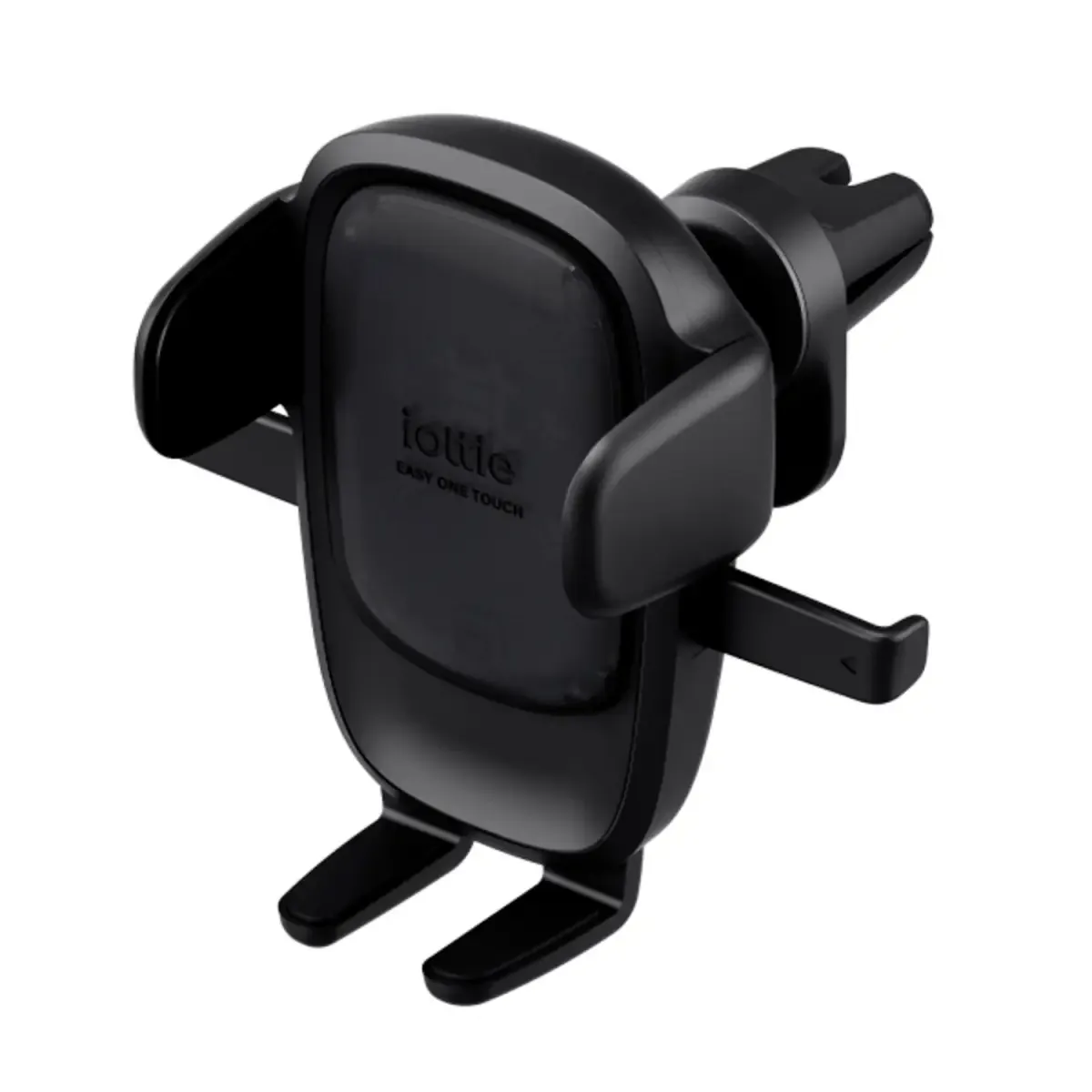Easy One Touch 6 Air Vent & Flush mobiele telefoonhouder voor in de auto van iOttie in Zwart – productfoto