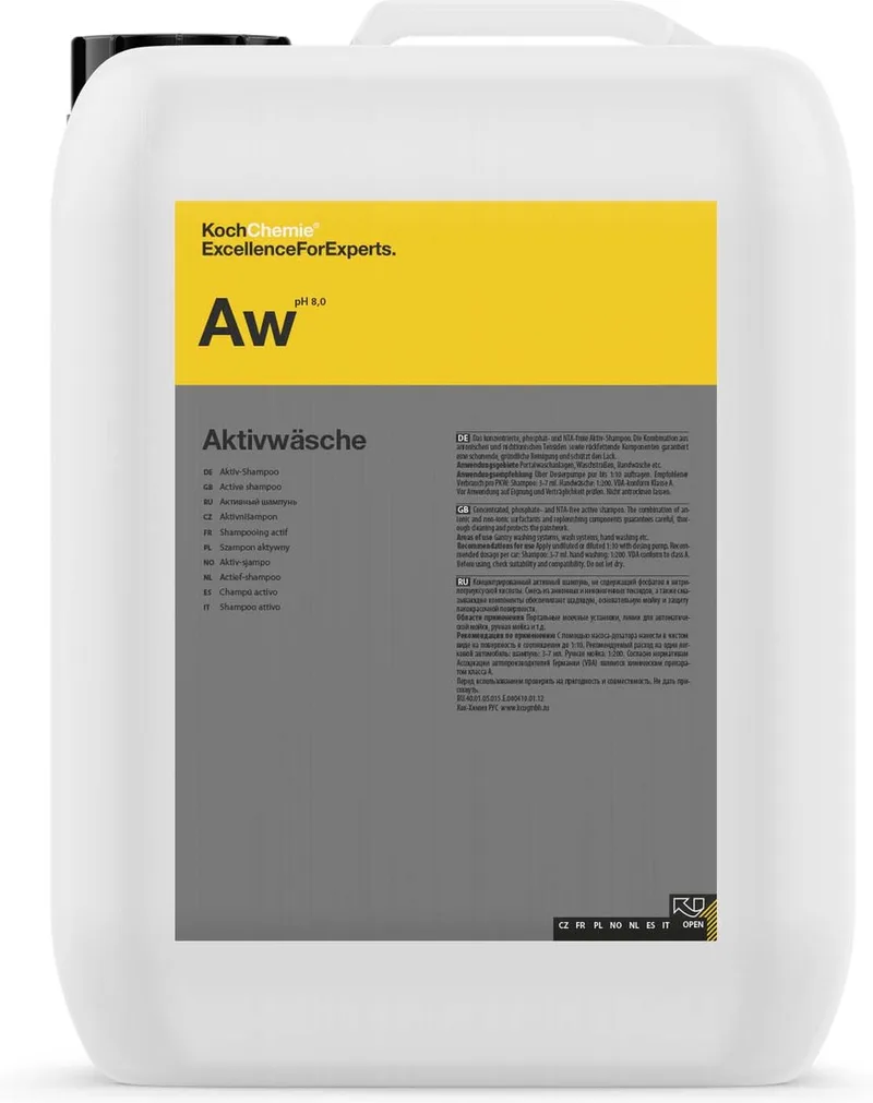 Aktivwäsche 10 liter - Autoshampoo van Koch-Chemie – productfoto