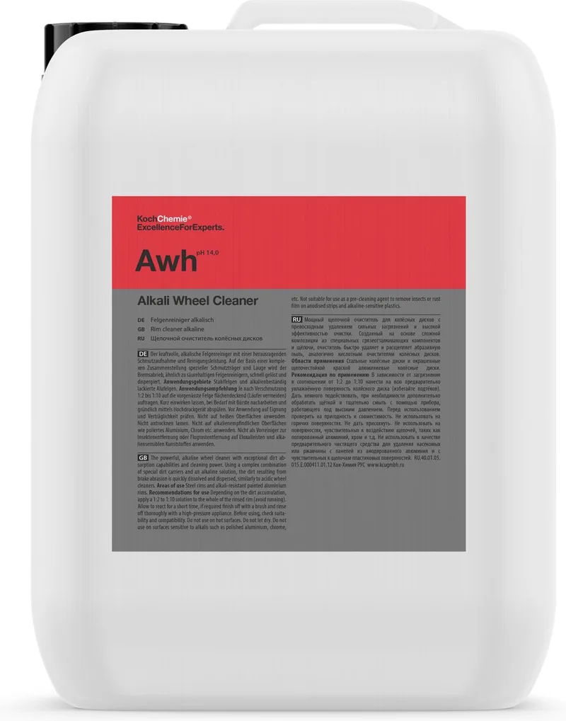 Alkali Wheel Cleaner 5 liter - Velgenreiniger de Koch-Chemie – photo produit