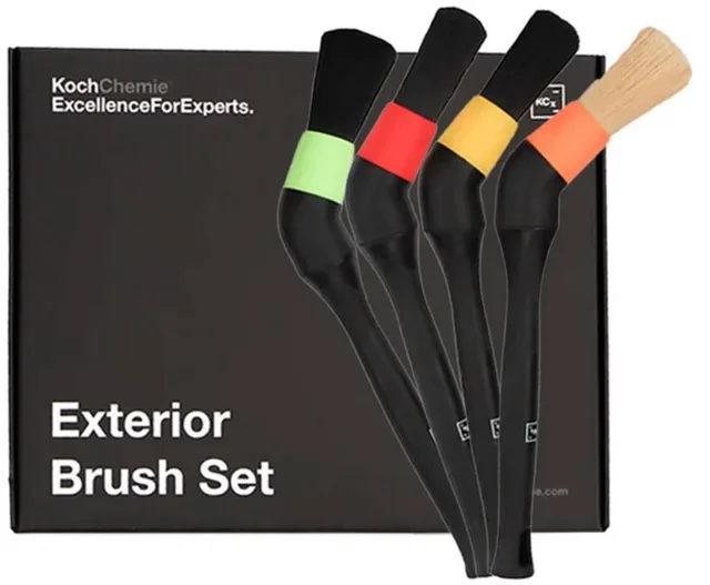 Exterior Brush Set | Detailing Brushes - 4-delig