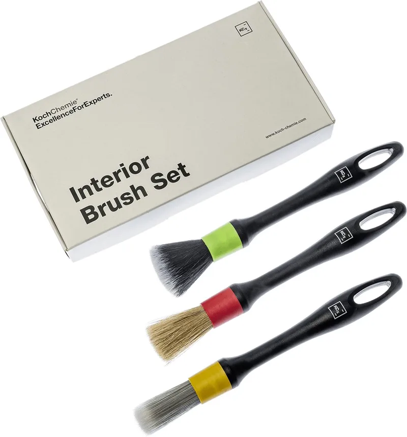 Interior Brush Set | Detailing Brush Set - 3 stuks von Koch-Chemie – Produktfoto