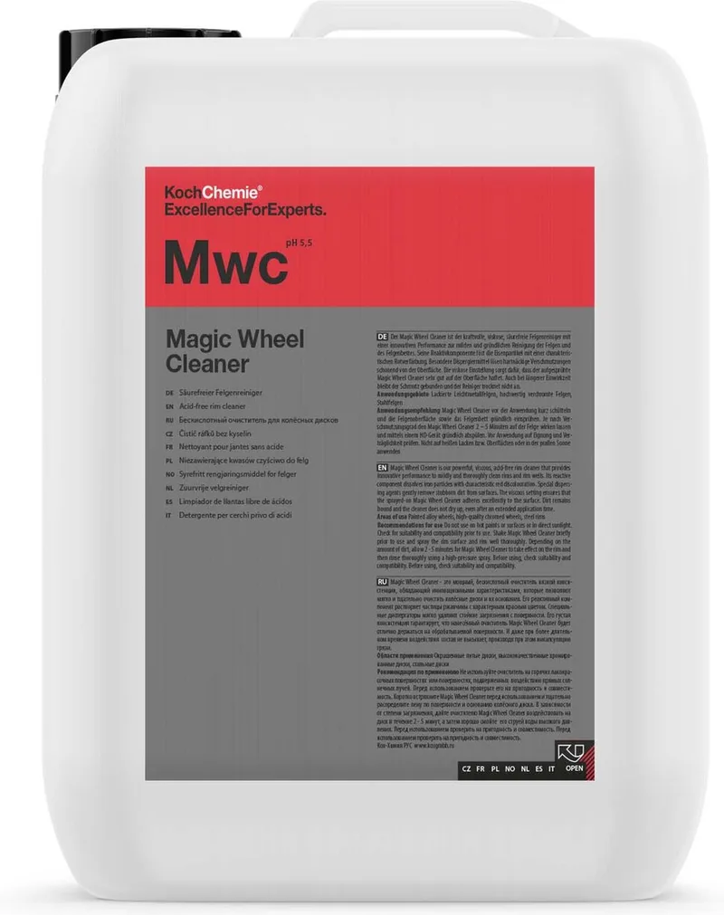 Magic Wheel Cleaner 10 liter - Velgenreiniger van Koch-Chemie – productfoto