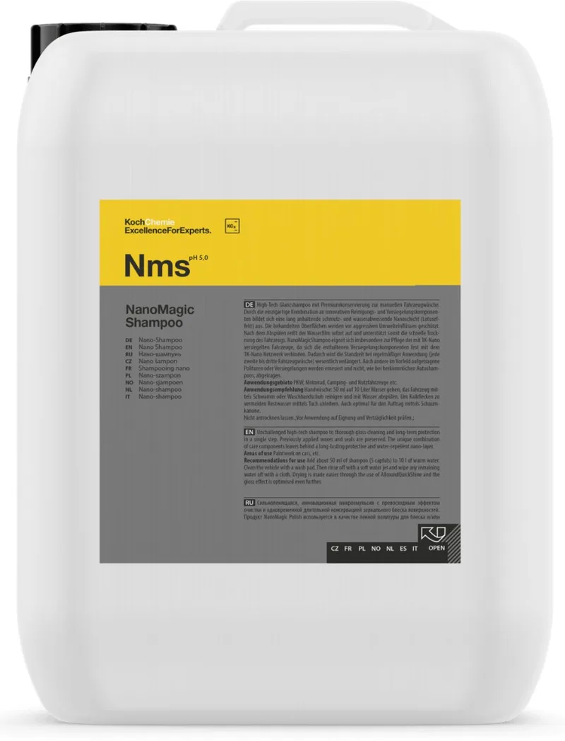 Nano Magic Shampoo 5 liter - Autoshampoo van Koch-Chemie – productfoto