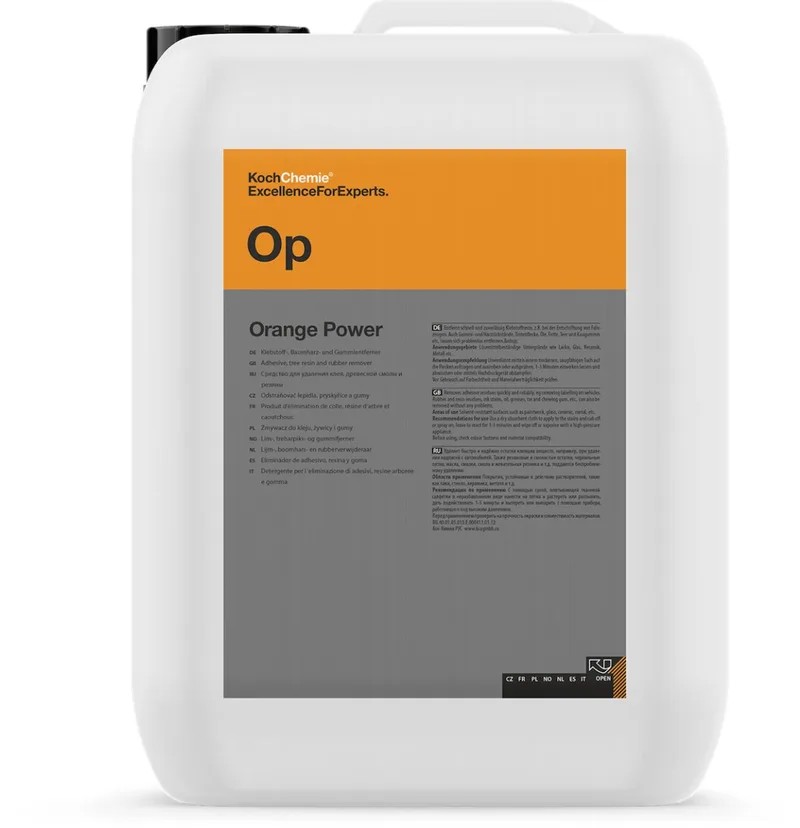 Orange Power 10 liter - Lijm hars & teerverwijderaar von Koch-Chemie – Produktfoto