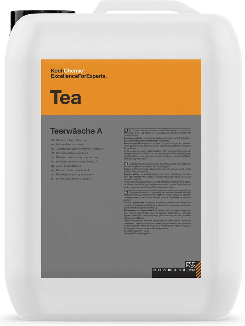 Teerwäsche A 10 liter - Bitumen- & Teerverwijderaar von Koch-Chemie – Produktfoto