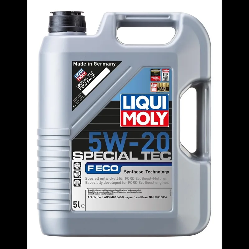 LIQUI MOLY 5L Liqui Moly 5W20 Special Tec F Eco Motorolie 3841 ACEA C5 Ford WSSM2C948B Land Rover STJLR035004 (3841) van Liqui Moly – productfoto