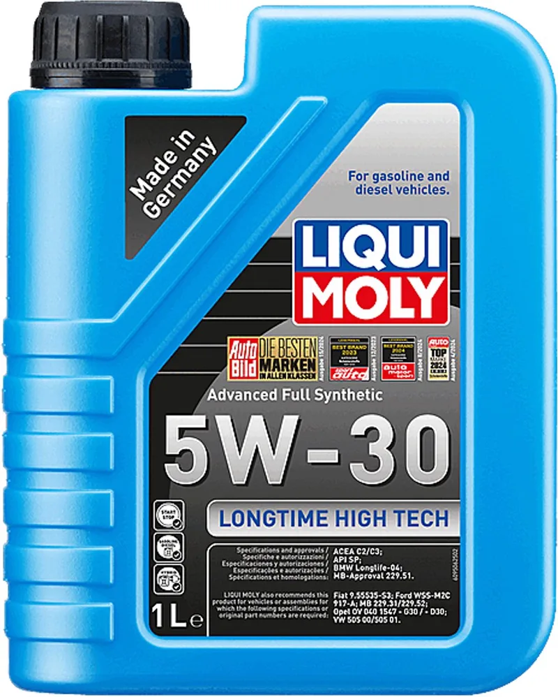 Longtime High Tech 5w30 Motorolie 1 liter van Liqui Moly – productfoto