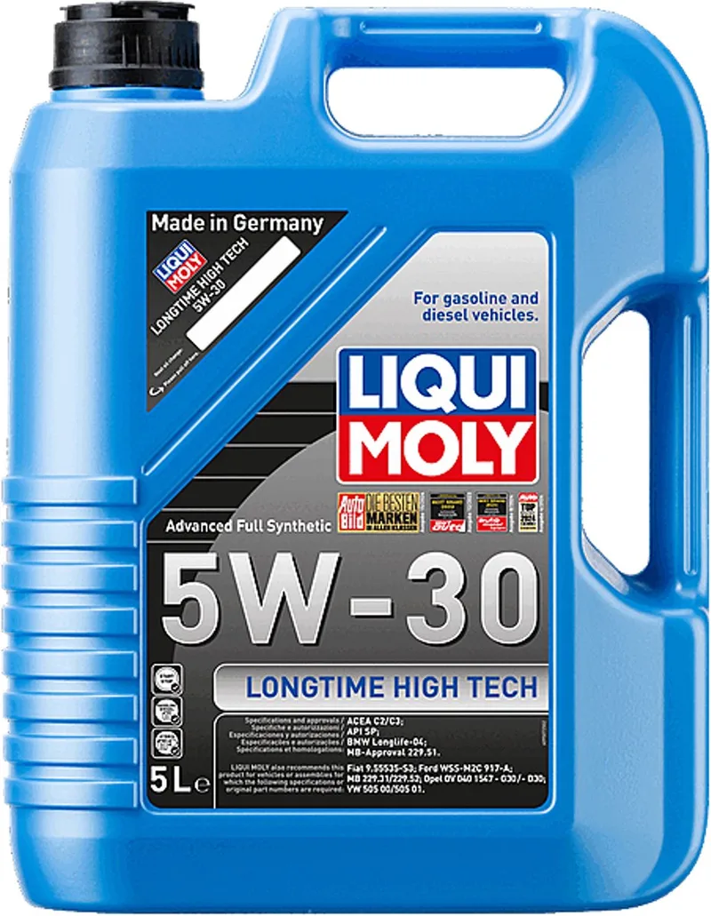 Longtime High Tech 5w30 Motorolie 5 liter van Liqui Moly – productfoto