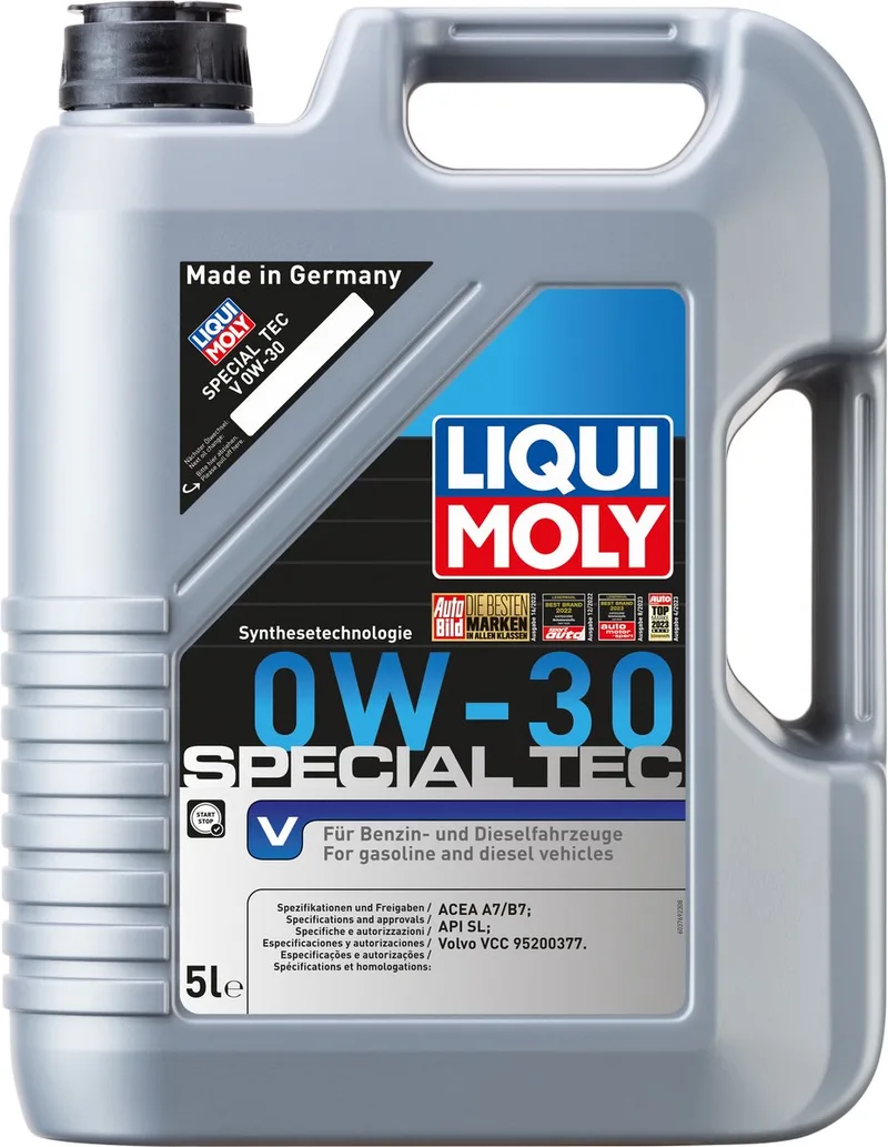 Motorolie Liqui Moly Special Tec V 0W30 - 5L de Liqui Moly – photo produit