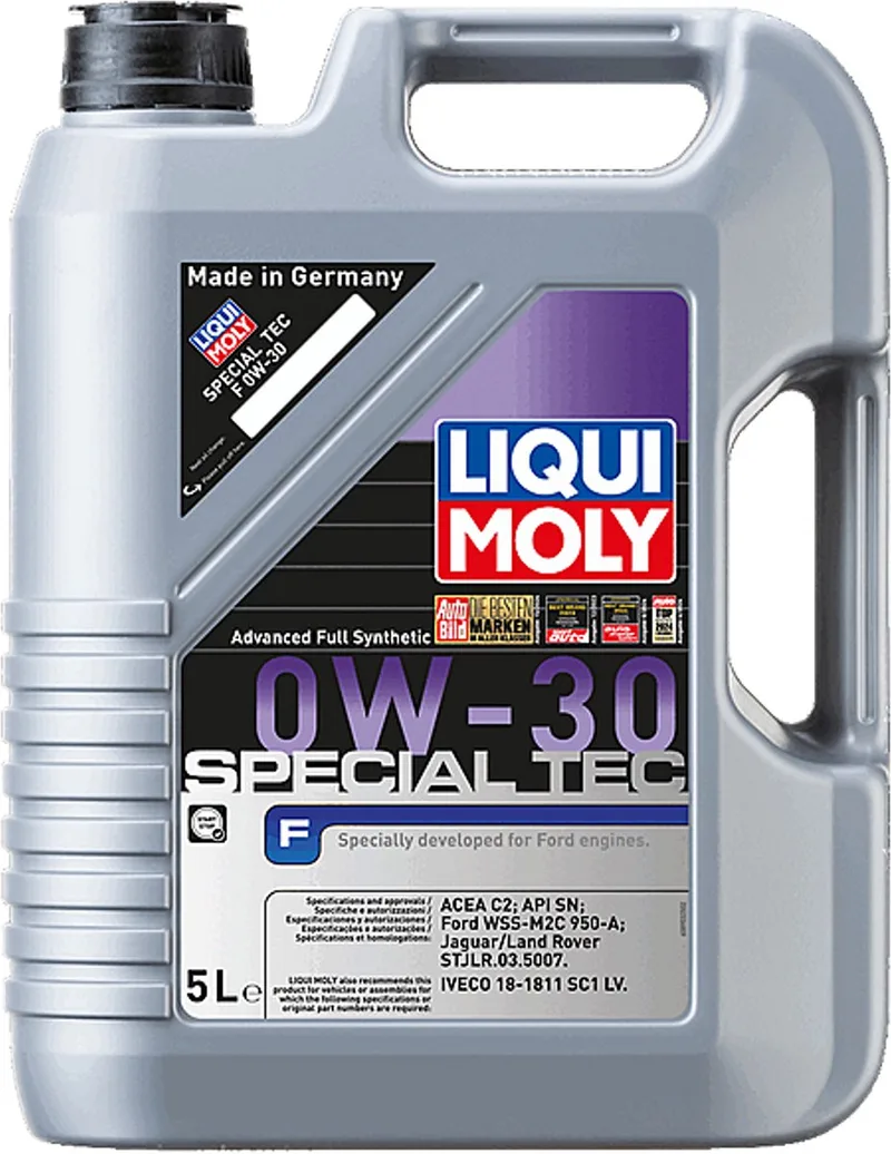 Special Tec F 0w30 Motorolie 5 liter van Liqui Moly – productfoto