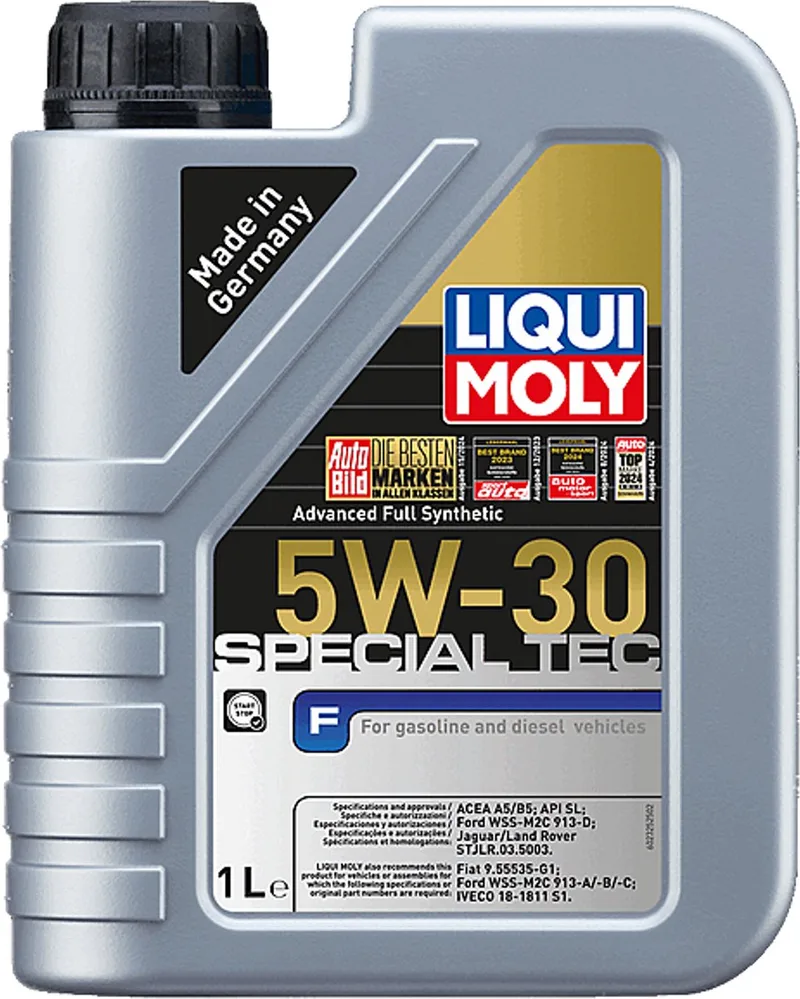 Special Tec F 5w30 Motorolie 1 liter van Liqui Moly – productfoto