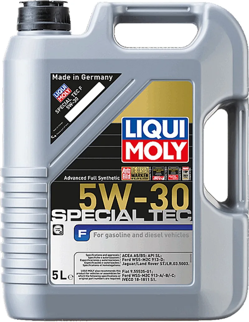 Special Tec F 5w30 Motorolie 5 liter van Liqui Moly – productfoto