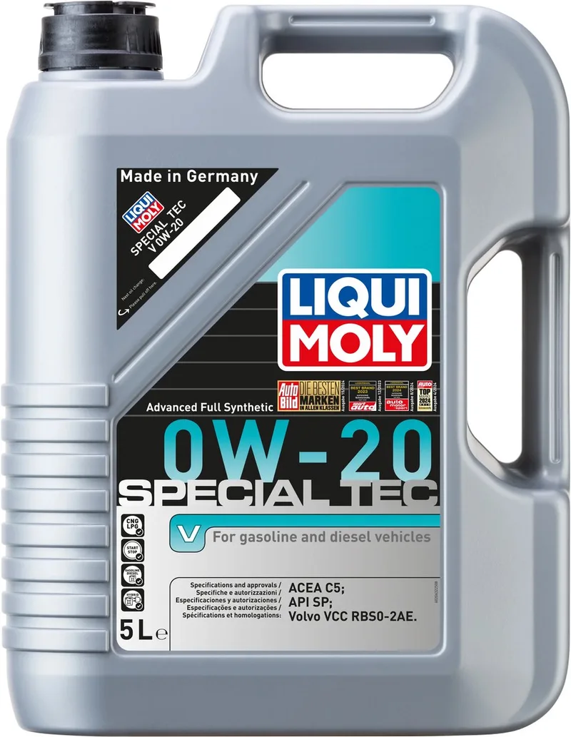 Special Tec V 0w20 Motorolie 5 liter van Liqui Moly – productfoto