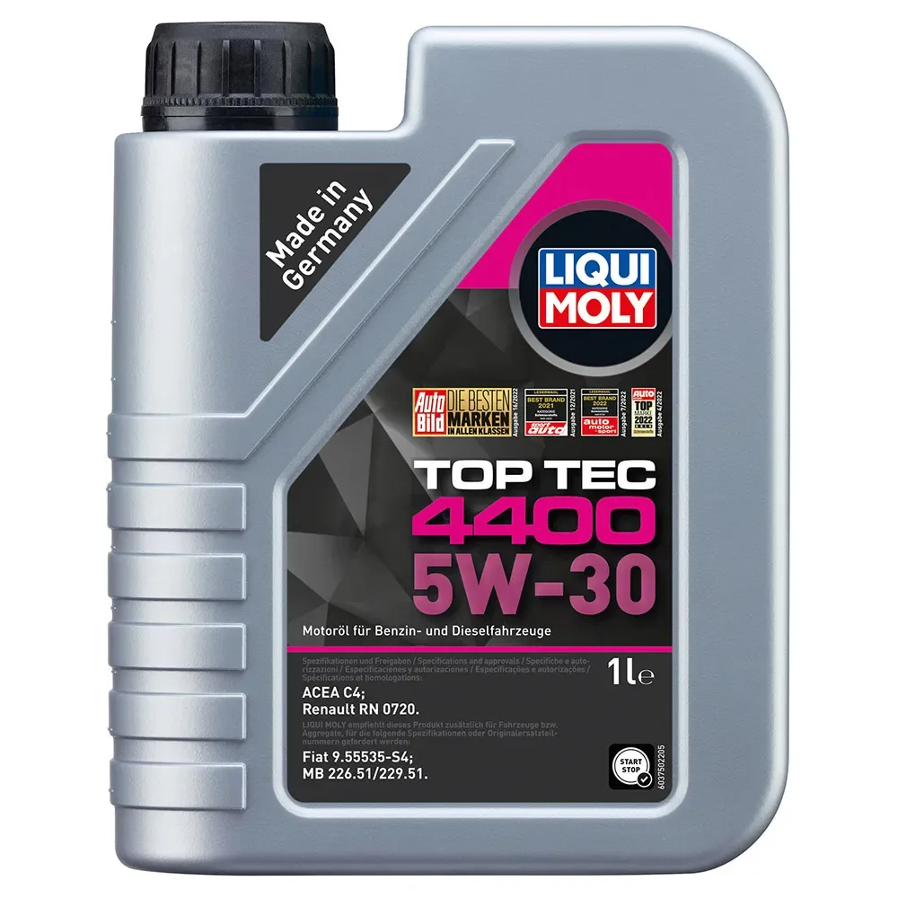 Huile Moteur Top Tec 4400 Sae 5w-30 1l de Liqui Moly – photo produit