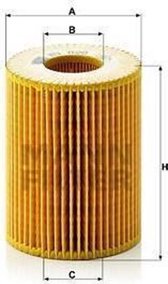 Oliefilter HU 820 x | OEM 5650380 | 650300 | 15430-PLZ-D00 | Opel Astra G H, Corsa C, Combo B, Meriva A, Honda Civic VII 1.7 CTDi | Met Afdichting de MANN-FILTER – photo produit