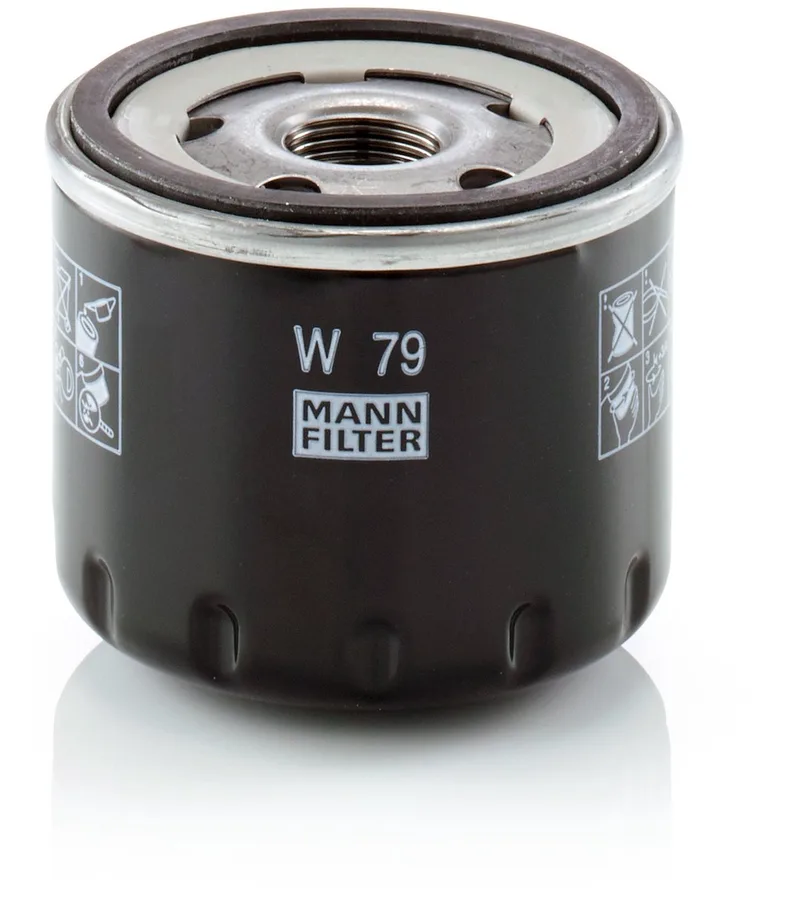 Oliefilter W79 de MANN-FILTER en Noir – photo produit