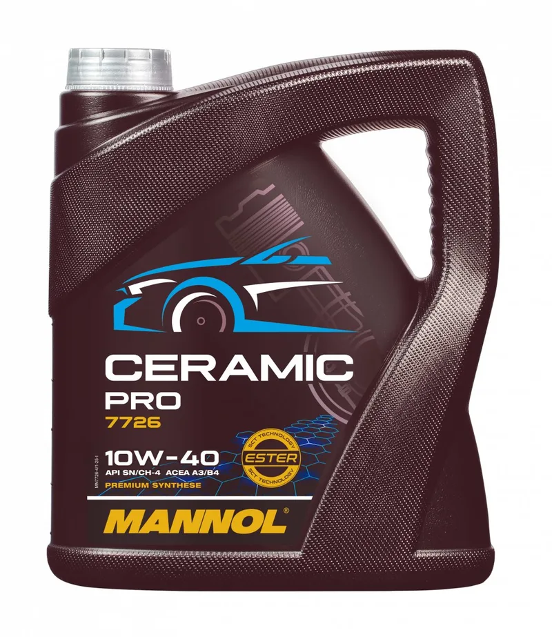 4 Liter 10W-40 Ceramic Pro Mannol 7726 de Mannol – photo produit