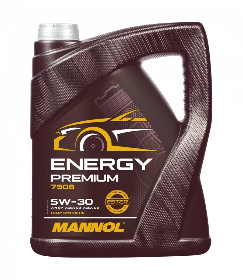 5 Liter Mannol Energy Premium 5W30 motorolie | De Oliereus van Mannol – productfoto