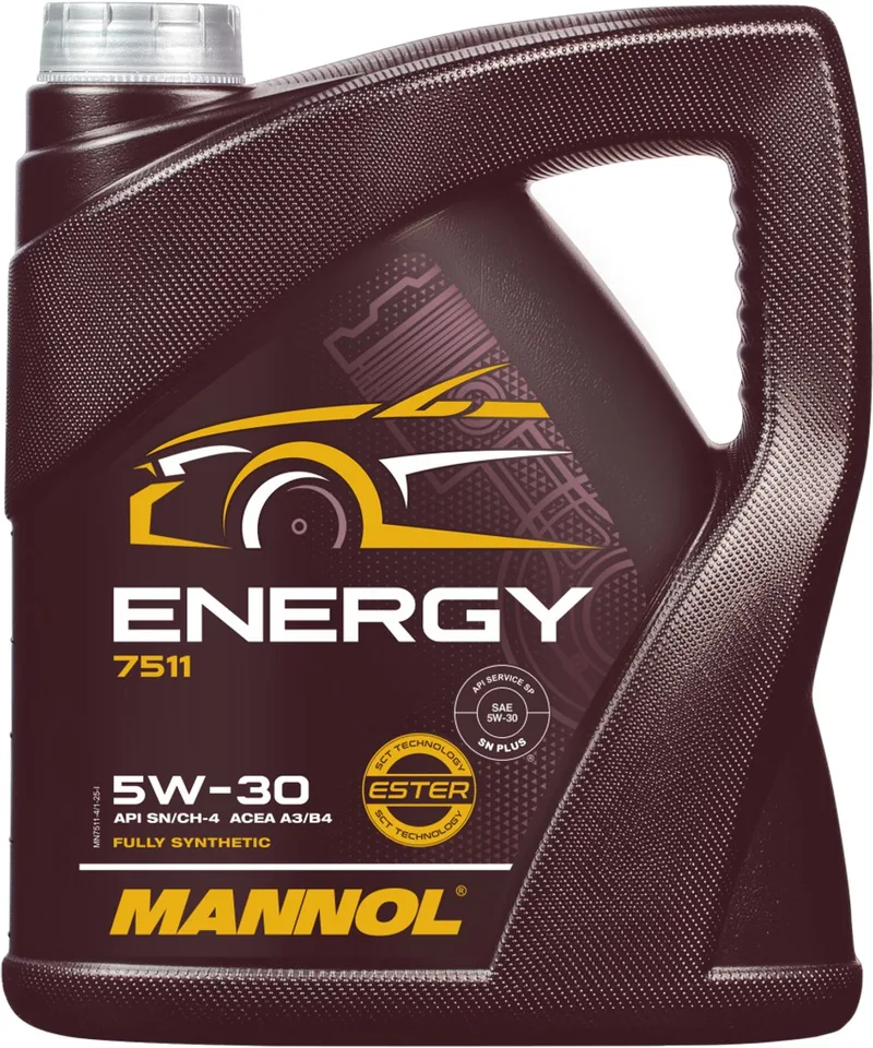 Energy 5W30 Synthetische Motorolie | 5 liter | De Oliereus van Mannol – productfoto