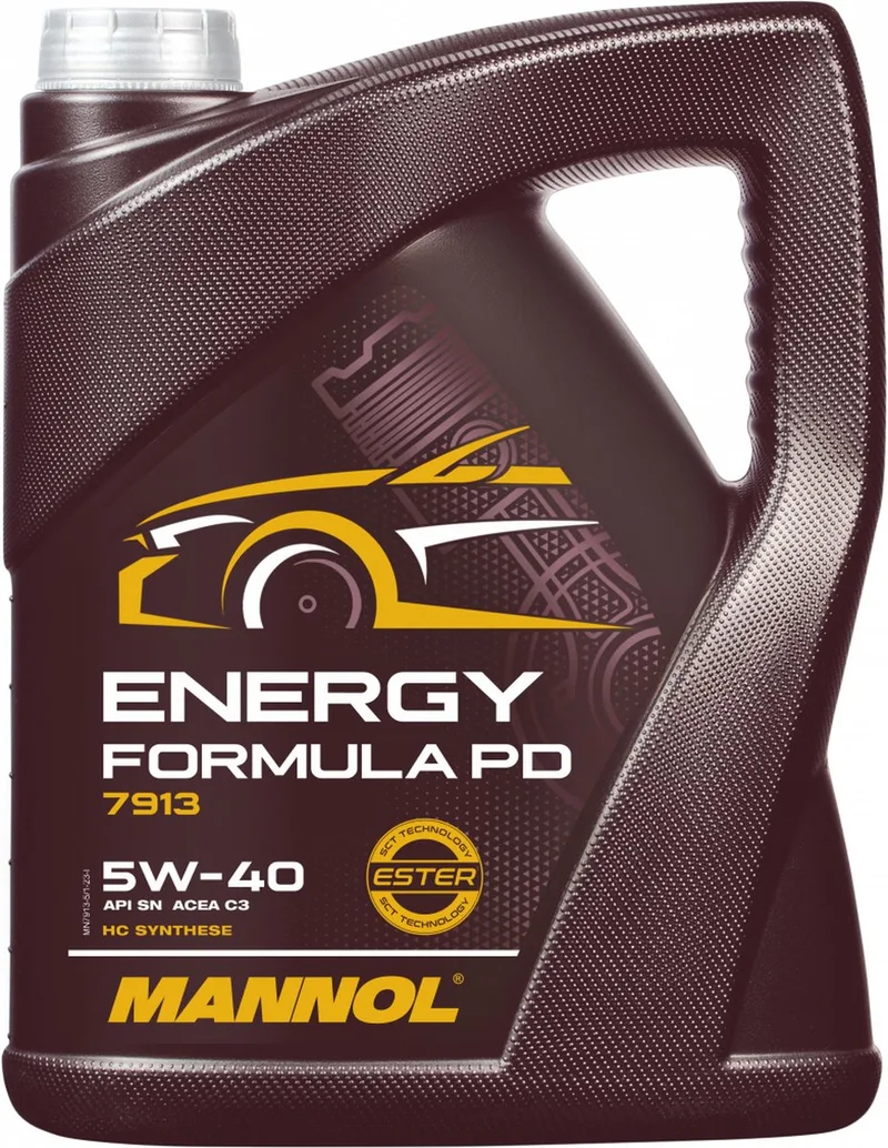 Energy Formula PD | 5W40 Motorolie | 5 Liter | De Oliereus van Mannol – productfoto