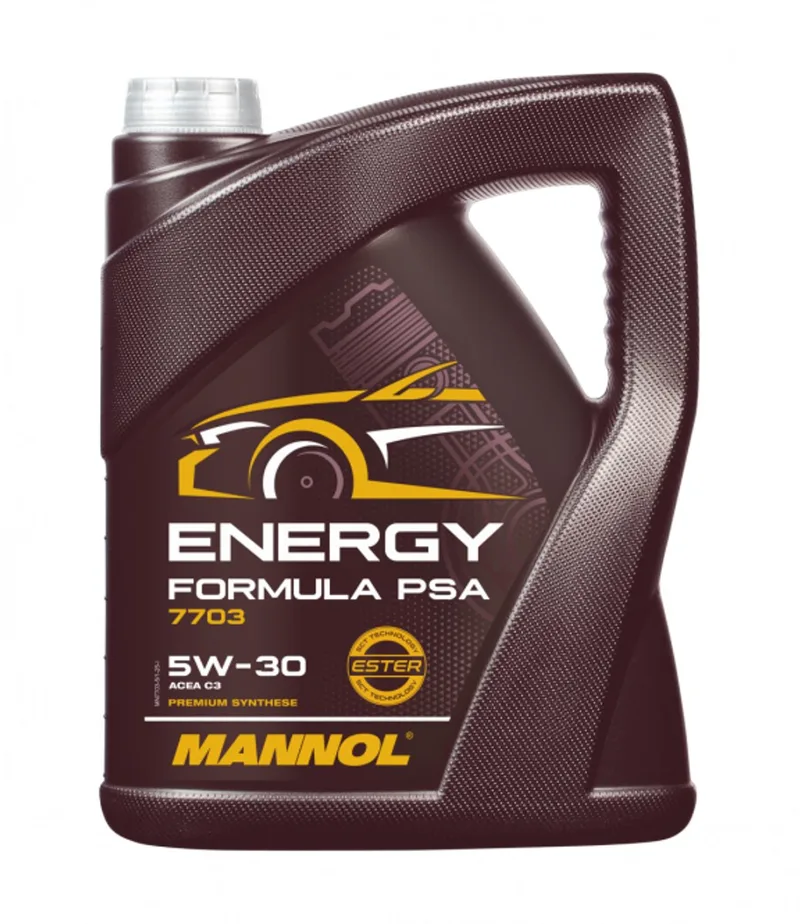Energy Formula PSA | 5W30 motorolie | 5 liter | De Oliereus de Mannol – photo produit