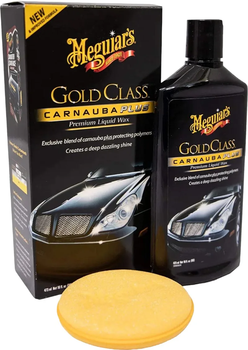 Gold Class Carnauba Liquid Wax - Autowax - Carnauba auto wax - 473ml van Meguiar's – productfoto