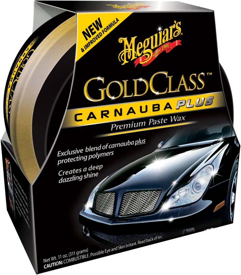 Gold Class Carnauba Plus Premium Paste Wax 311g – Carnauba Autowax – Langdurige Lakbescherming – Premium Paste Wax van Meguiar's – productfoto